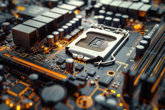 AI generated motherboard circuit